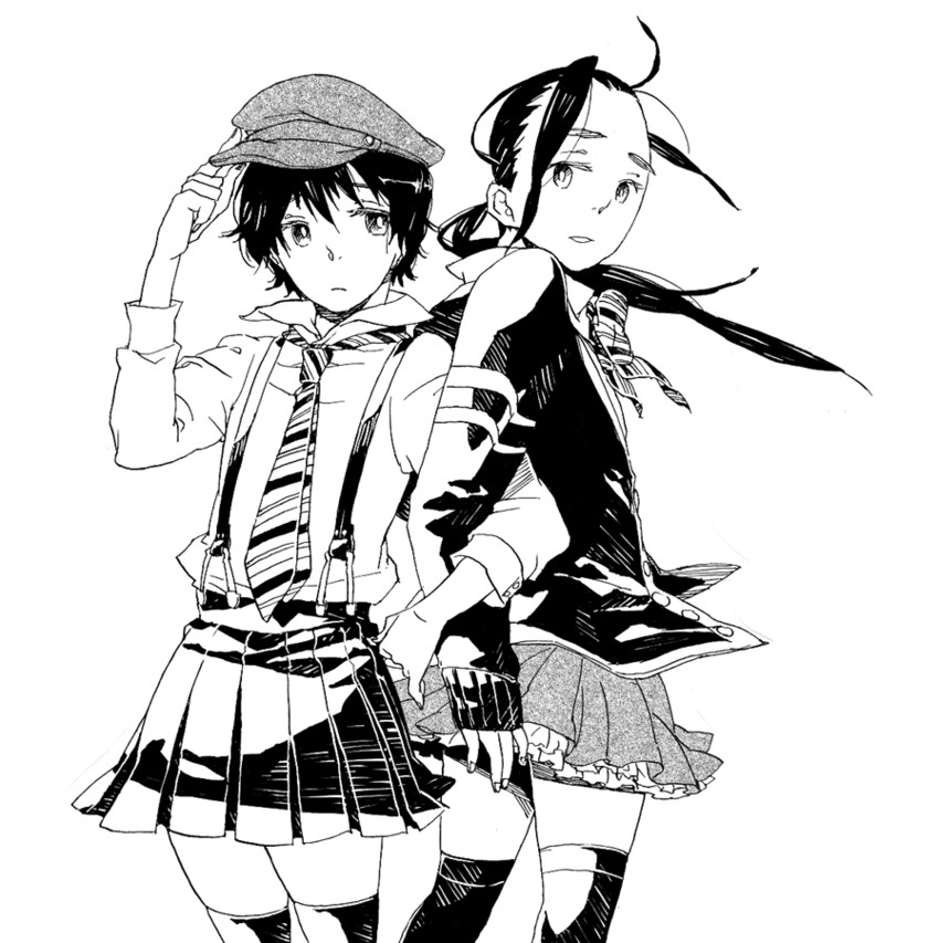 simon and rossiu adai (tengen toppa gurren lagann) drawn by yu-tan