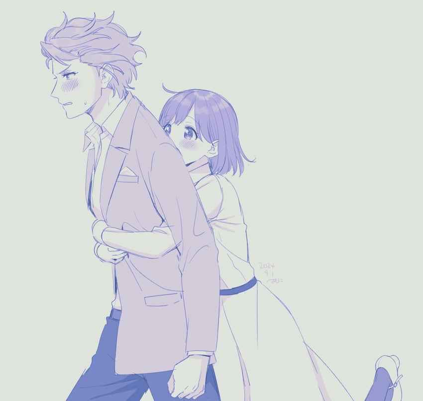 protagonist and shitara seiji (tokimeki memorial and 2 more) drawn by krudears