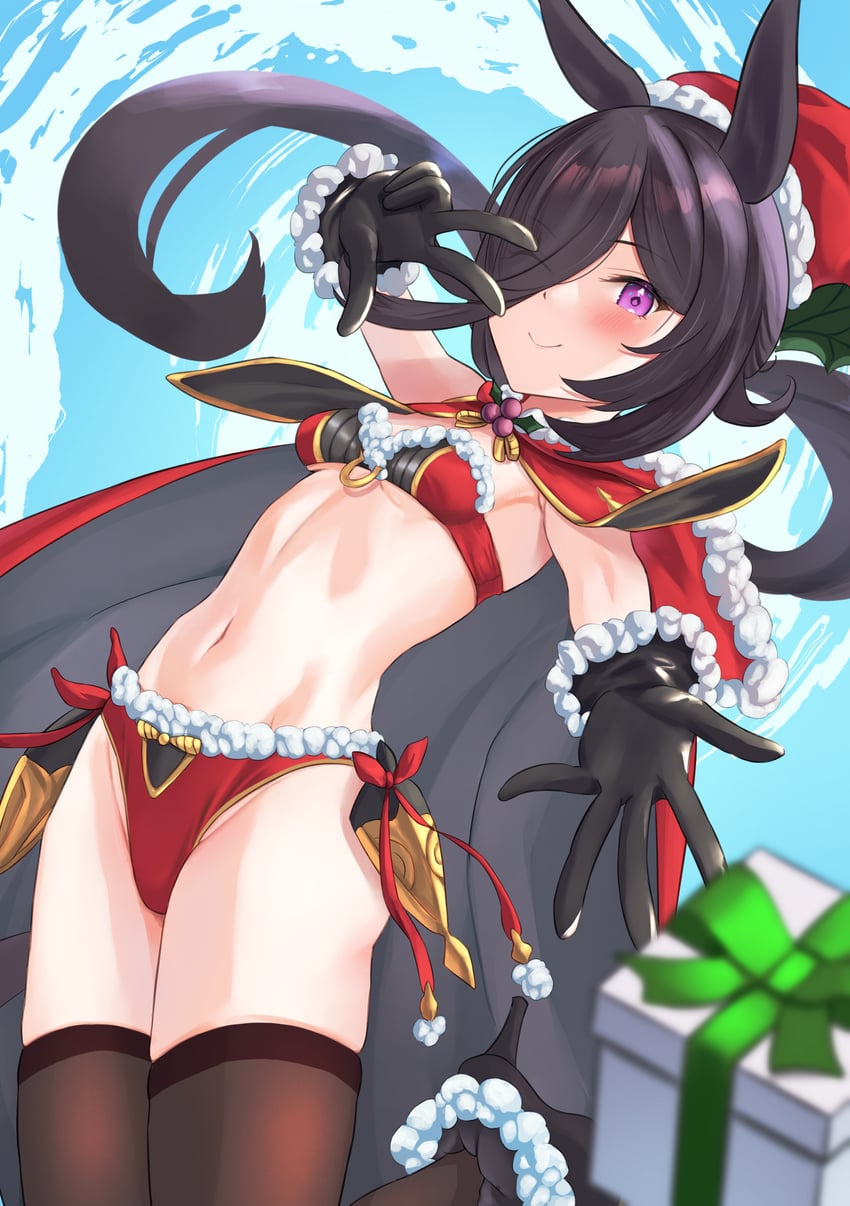 rice shower and clarisse (umamusume and 1 more) drawn by tatsumi_yashiro