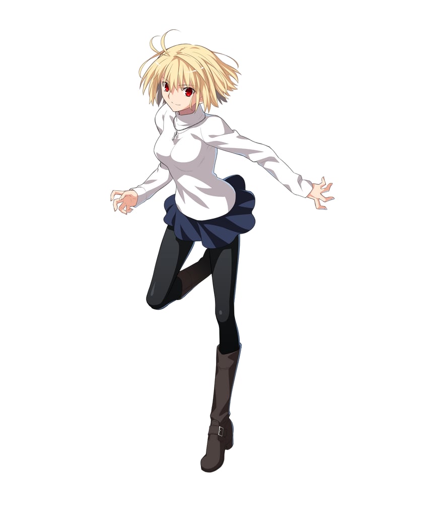 arcueid brunestud (tsukihime and 2 more) drawn by takeuchi_takashi