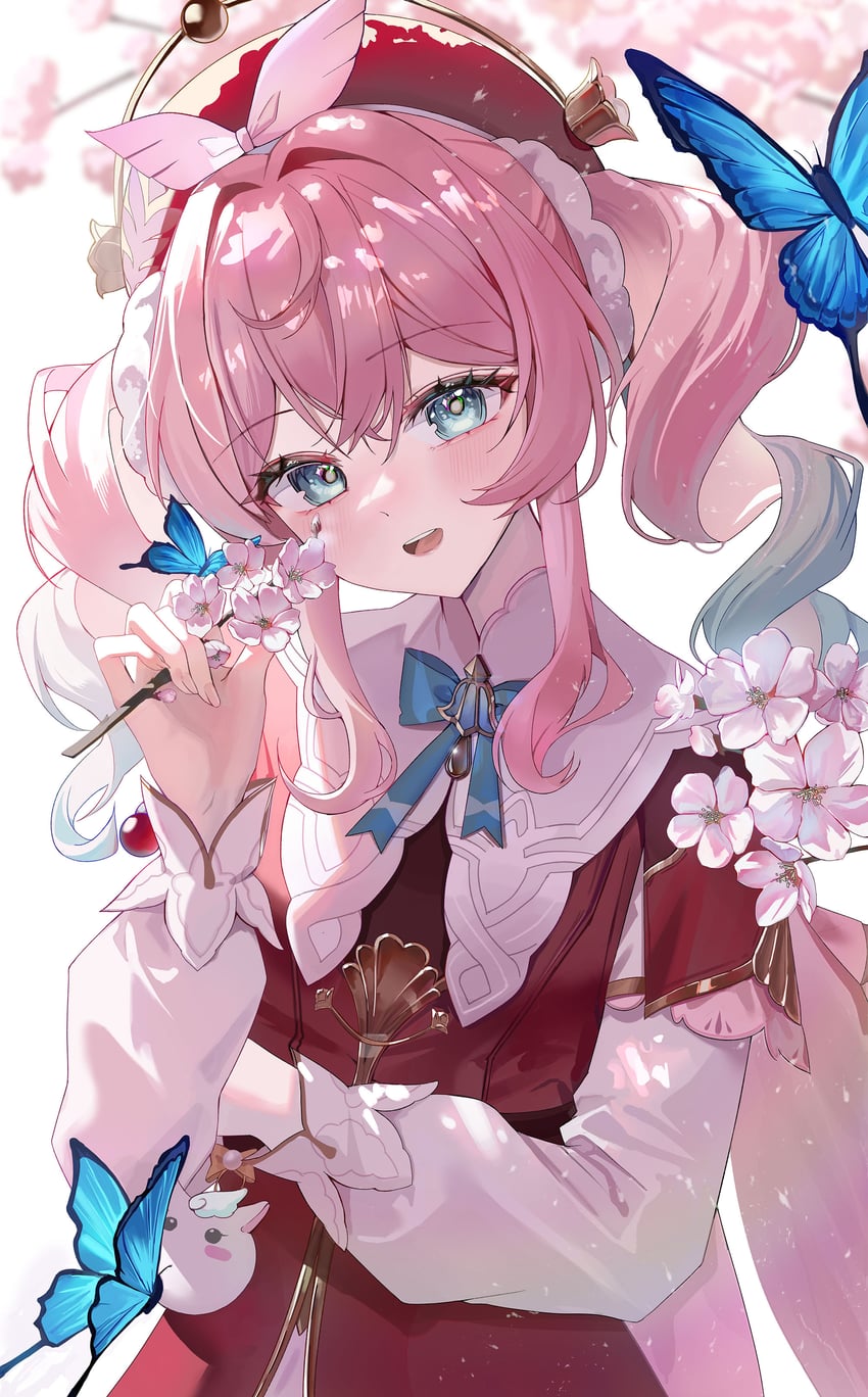 hyacine and little ica (honkai and 1 more) drawn by an0_09