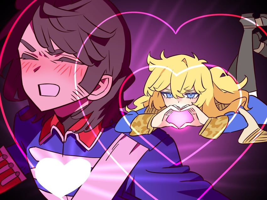 oscar francois de jarjayes and andre grandier (versailles no bara and 2 more) drawn by meremero