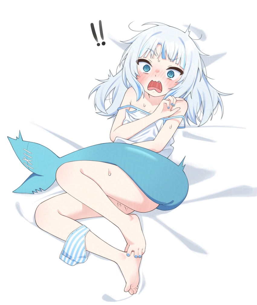 gawr gura (hololive and 1 more) drawn by ugaaaa1