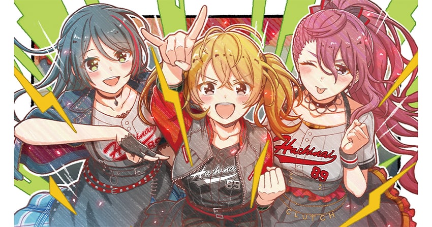 iwaki yoshimi, honjo chikage, and tsukahara shizuku (cinderella series and 1 more) drawn by hanako_(akatsuki)