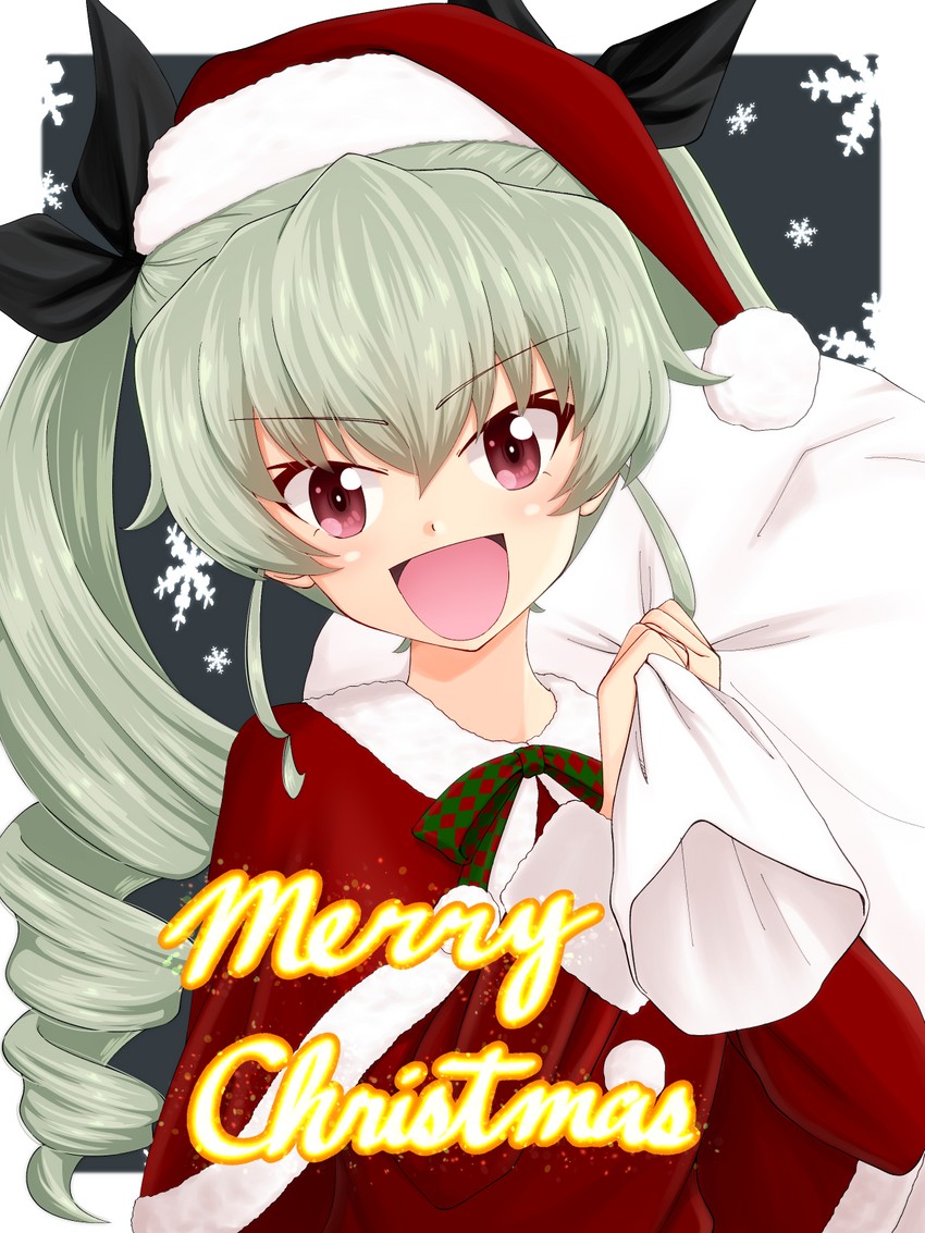 anchovy and pepperoni (girls und panzer) drawn by ruka_(piyopiyopu)