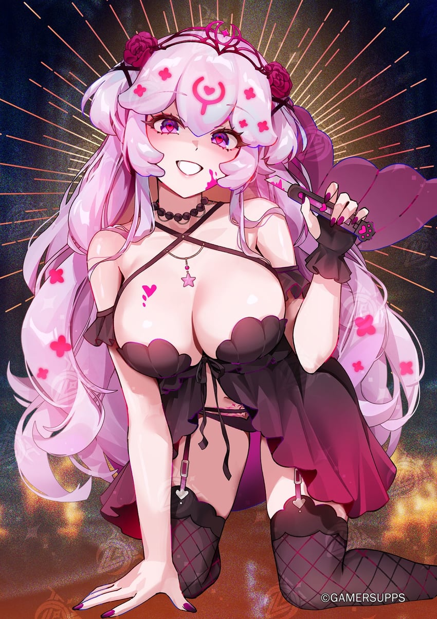 bao (indie virtual youtuber and 1 more) drawn by foxyreine