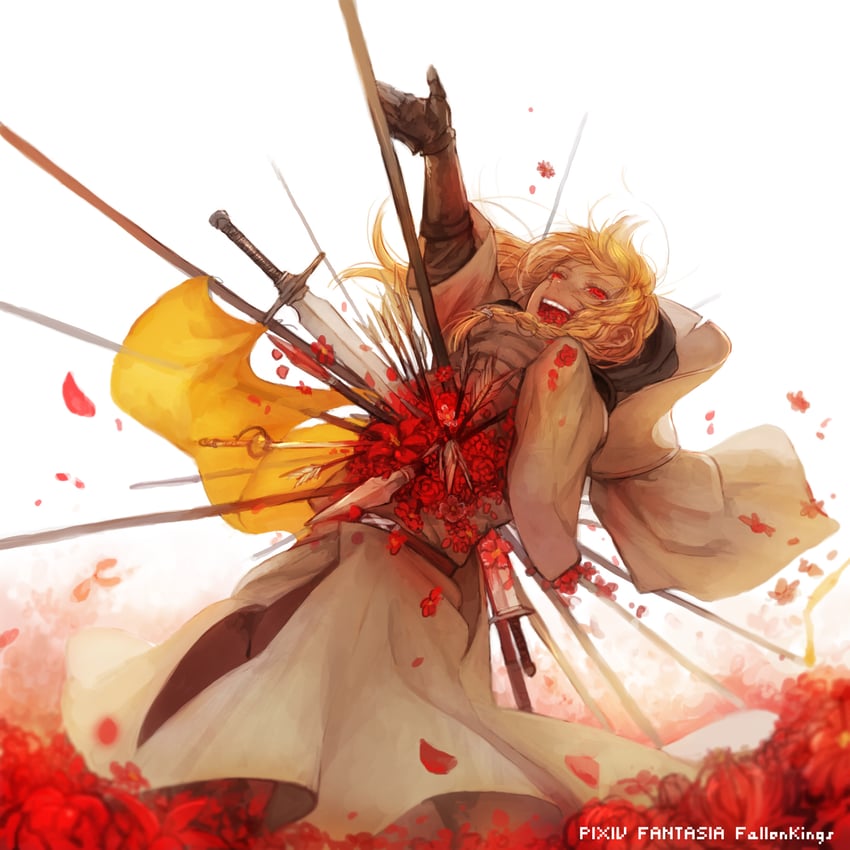 pixiv fantasia and 1 more drawn by akaneko_(redakanekocat)