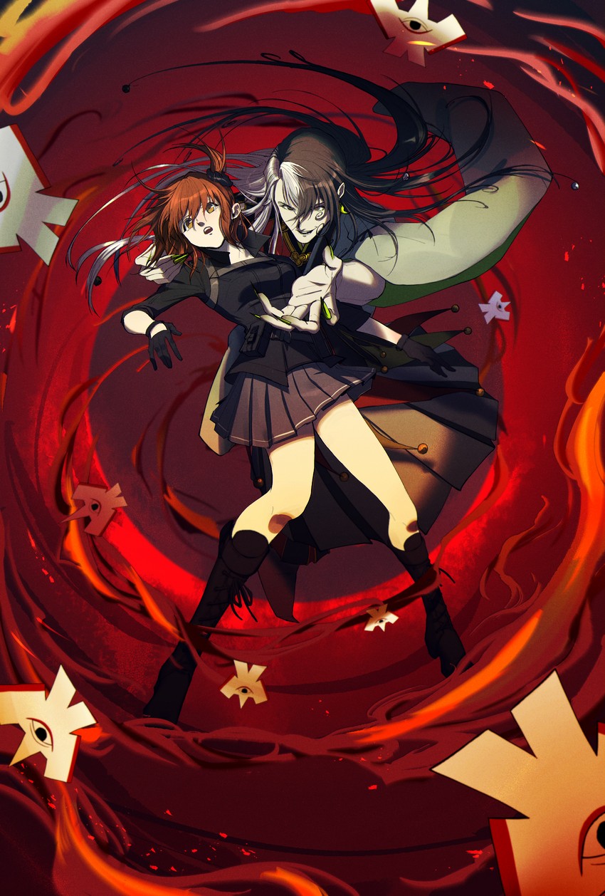 fujimaru ritsuka and ashiya douman (fate and 1 more) drawn by mizuna237