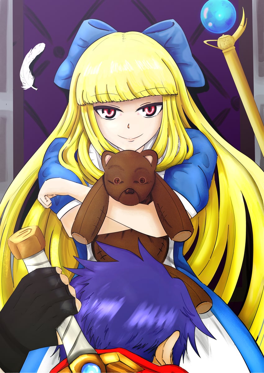 black alice and heinrich hein (mon-musu quest! and 1 more) drawn by hirumochi