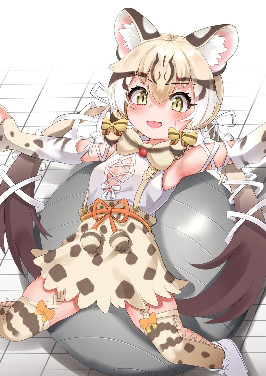 geoffroy's cat (kemono friends and 1 more) drawn by darus5