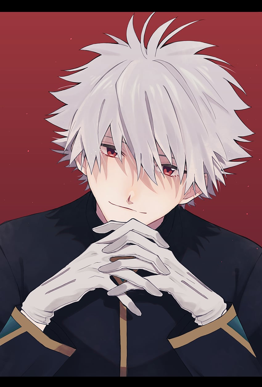 nagisa kaworu and ikari gendou (neon genesis evangelion) drawn by shira_mame93