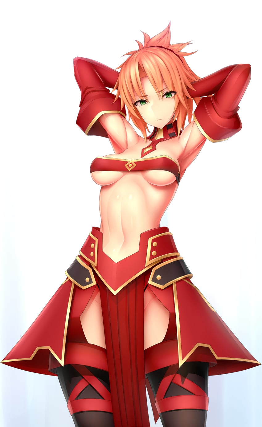 mordred (fate and 1 more) drawn by actinium89