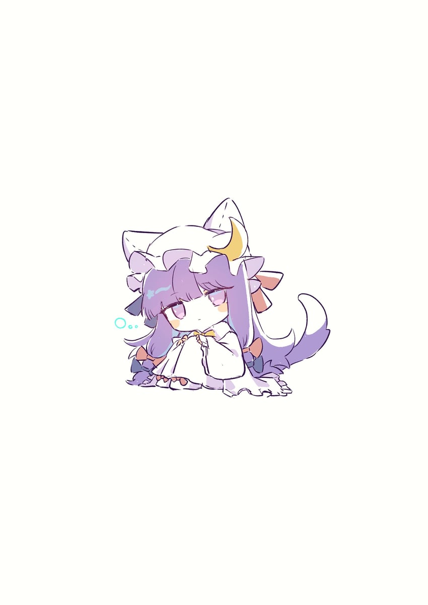 patchouli knowledge and komeiji satori (touhou) drawn by eye_(chick1116)