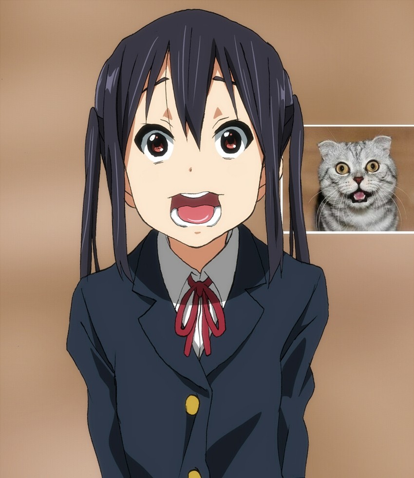 nakano azusa (k-on!) drawn by watanore