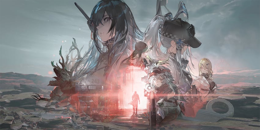 hk416, g11, klukai, mechty, g28, and 3 more (girls' frontline and 1 more) drawn by dalanxia