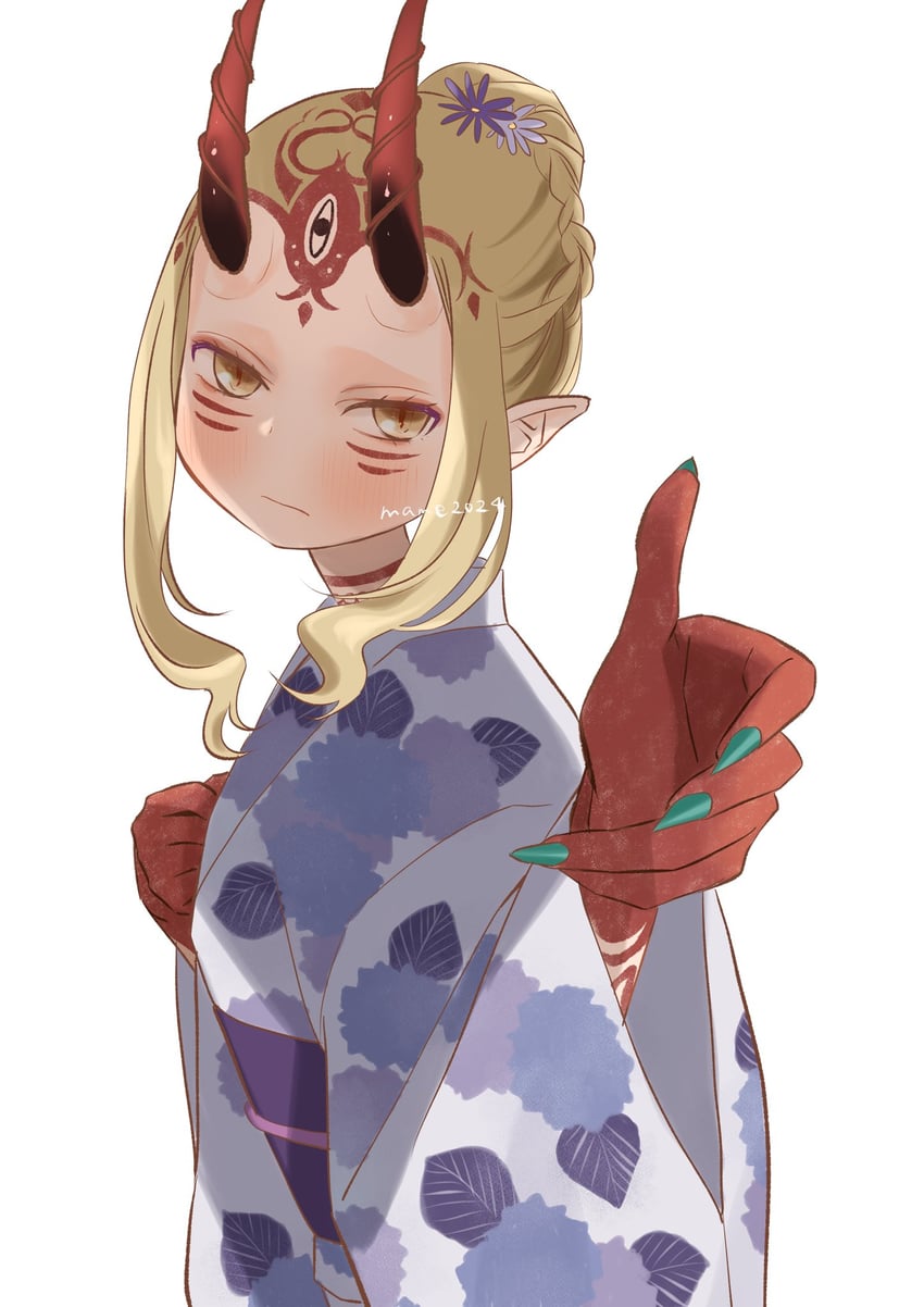 ibaraki douji (fate and 1 more) drawn by mame_cs5