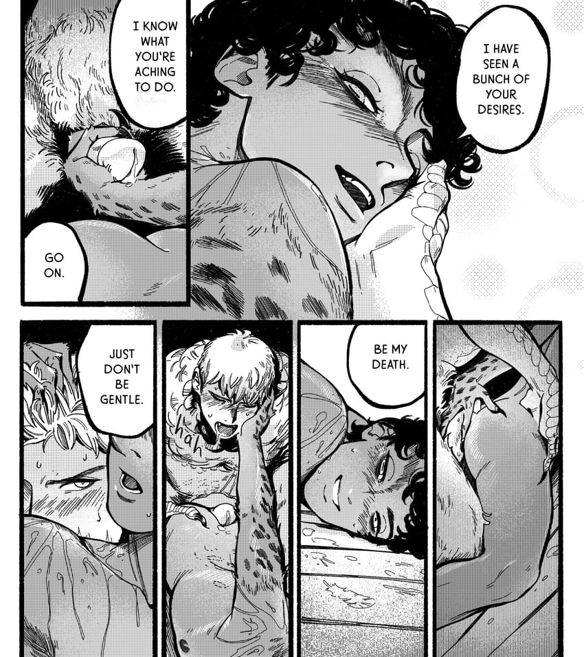 laios touden and kabru (dungeon meshi) drawn by pearl_seemann