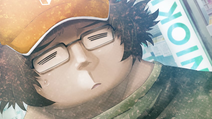 hashida itaru (steins;gate and 1 more) drawn by huke