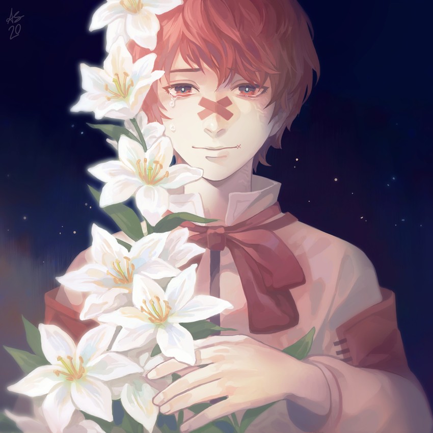 fukase (vocaloid) drawn by driftwoodwolf