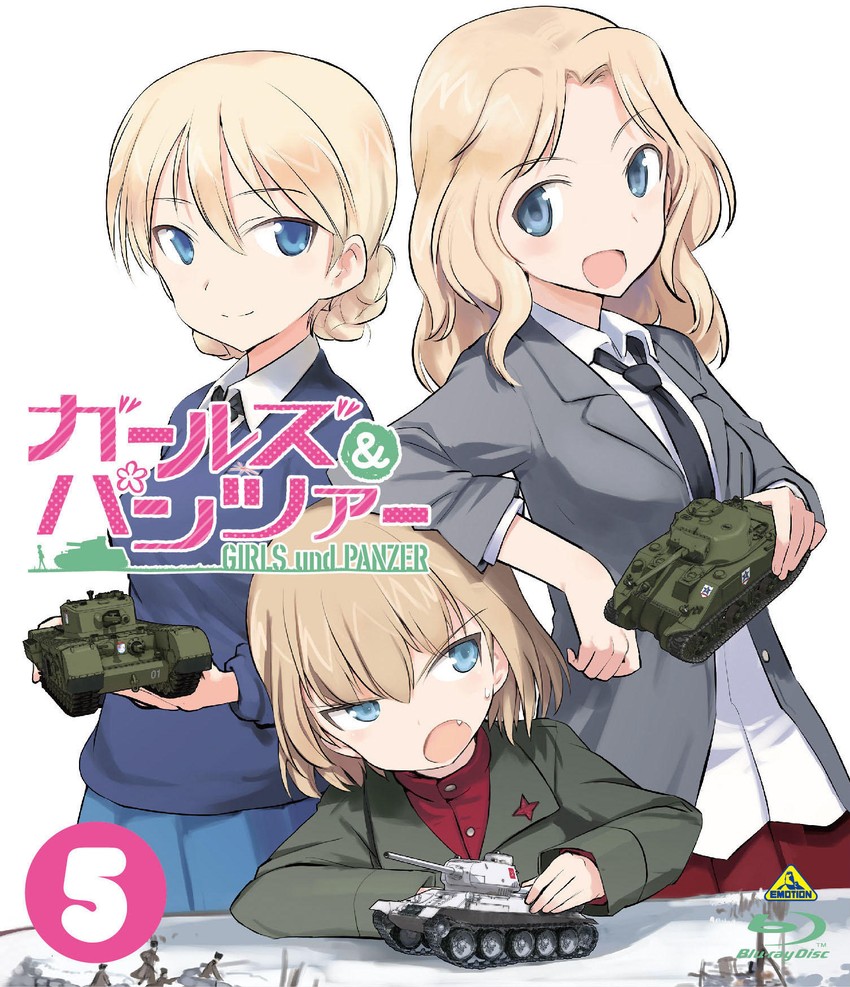 darjeeling, kay, and katyusha (girls und panzer) drawn by shimada_fumikane