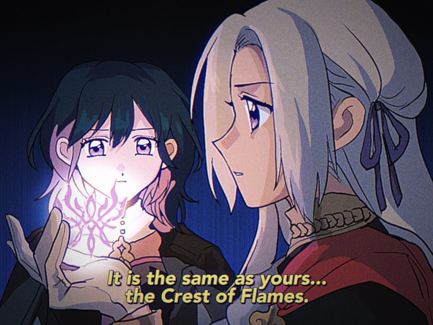 female byleth and edelgard von hresvelg (fire emblem and 1 more) drawn by yuu_(primalmxy)