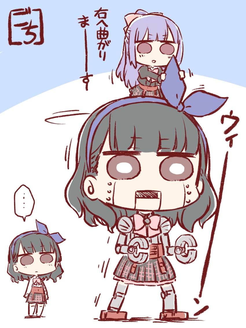 fukuyama jeanne sachie, kuroki francisca yuria, nakamura yukari, and umehara saeri (real life and 1 more) drawn by gochisousama_(tanin050)