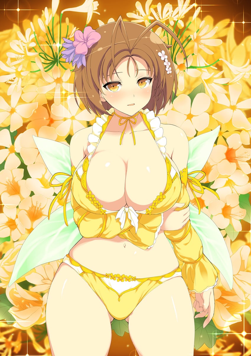 chitose (senran kagura and 1 more) drawn by yaegashi_nan
