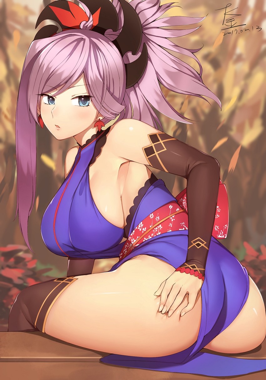 miyamoto musashi (fate and 1 more) drawn by k_jin