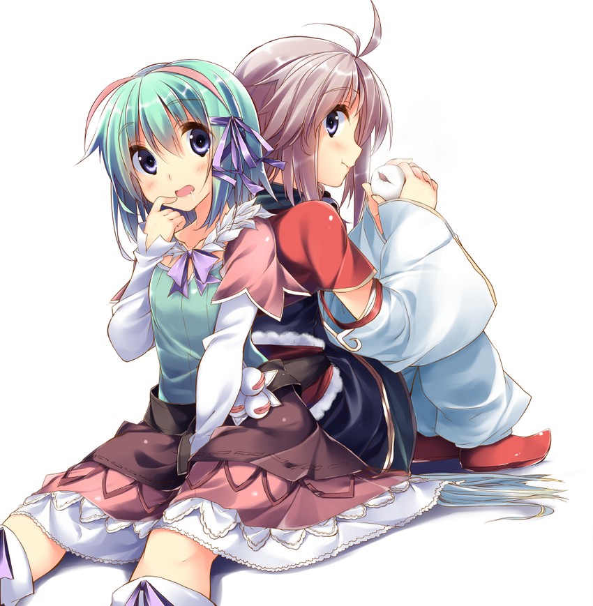 kohaku and xiao pai (rune factory and 1 more) drawn by kuwashima_rein
