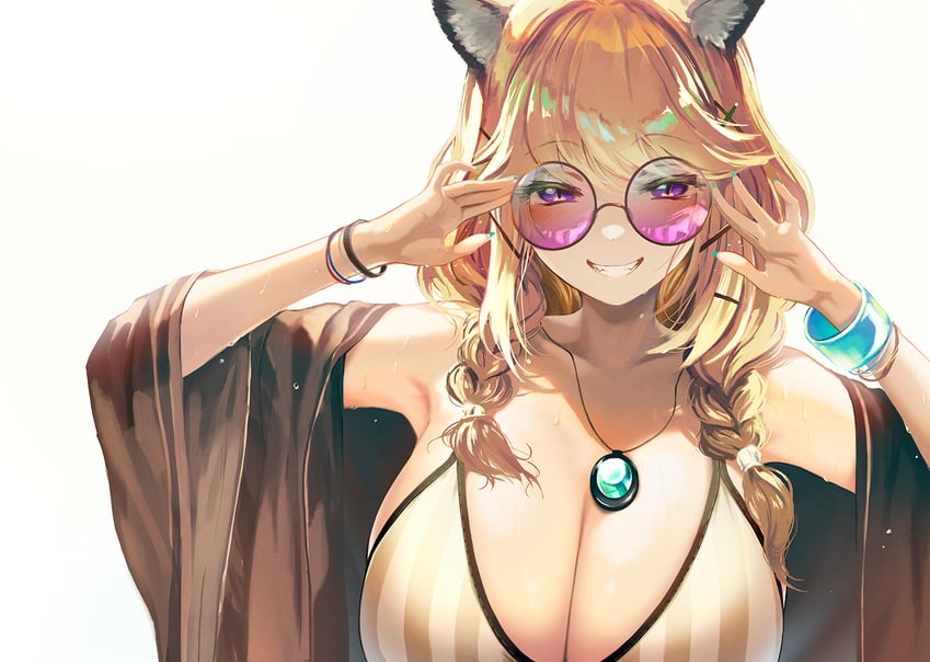utage (arknights) drawn by takechi_akinobu