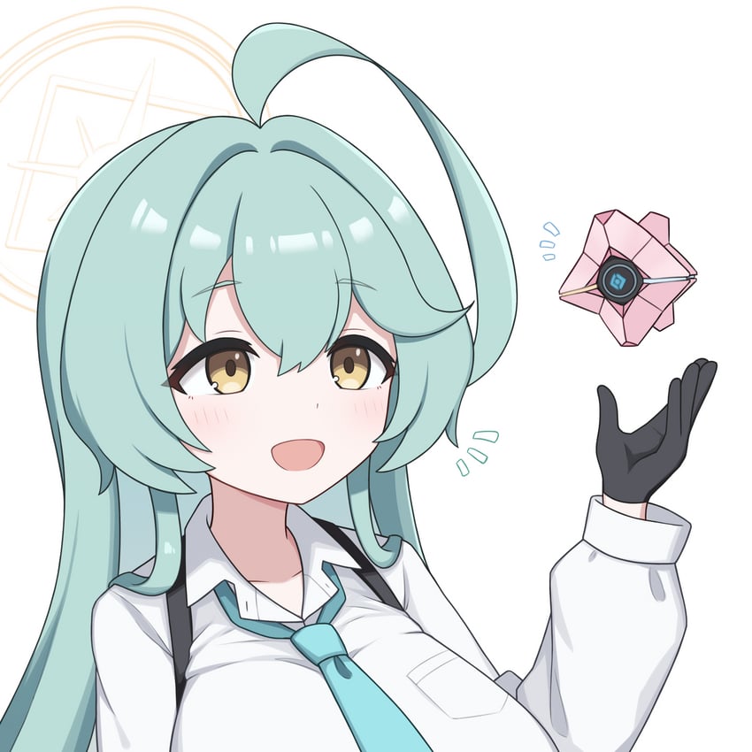 yume and ghost (blue archive and 1 more) drawn by zddma20