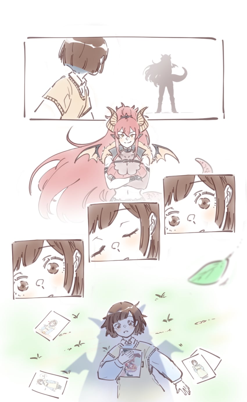 zentreya and tama gotoh (original and 1 more) drawn by yoruny