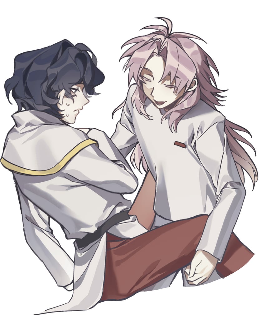 hatsutori hajime and utsugi noriyuki (saibou shinkyoku) drawn by chunaizhanshi23057