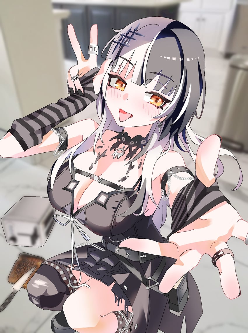 shiori novella (hololive and 1 more) drawn by gurumie