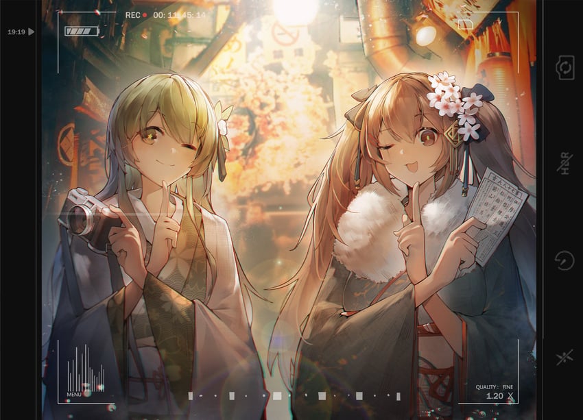 ump9 and ump40 (girls' frontline) drawn by aoye_de_feiqiu_zhihui
