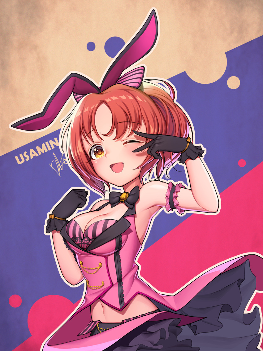 abe nana (idolmaster and 1 more) drawn by dduck_kong