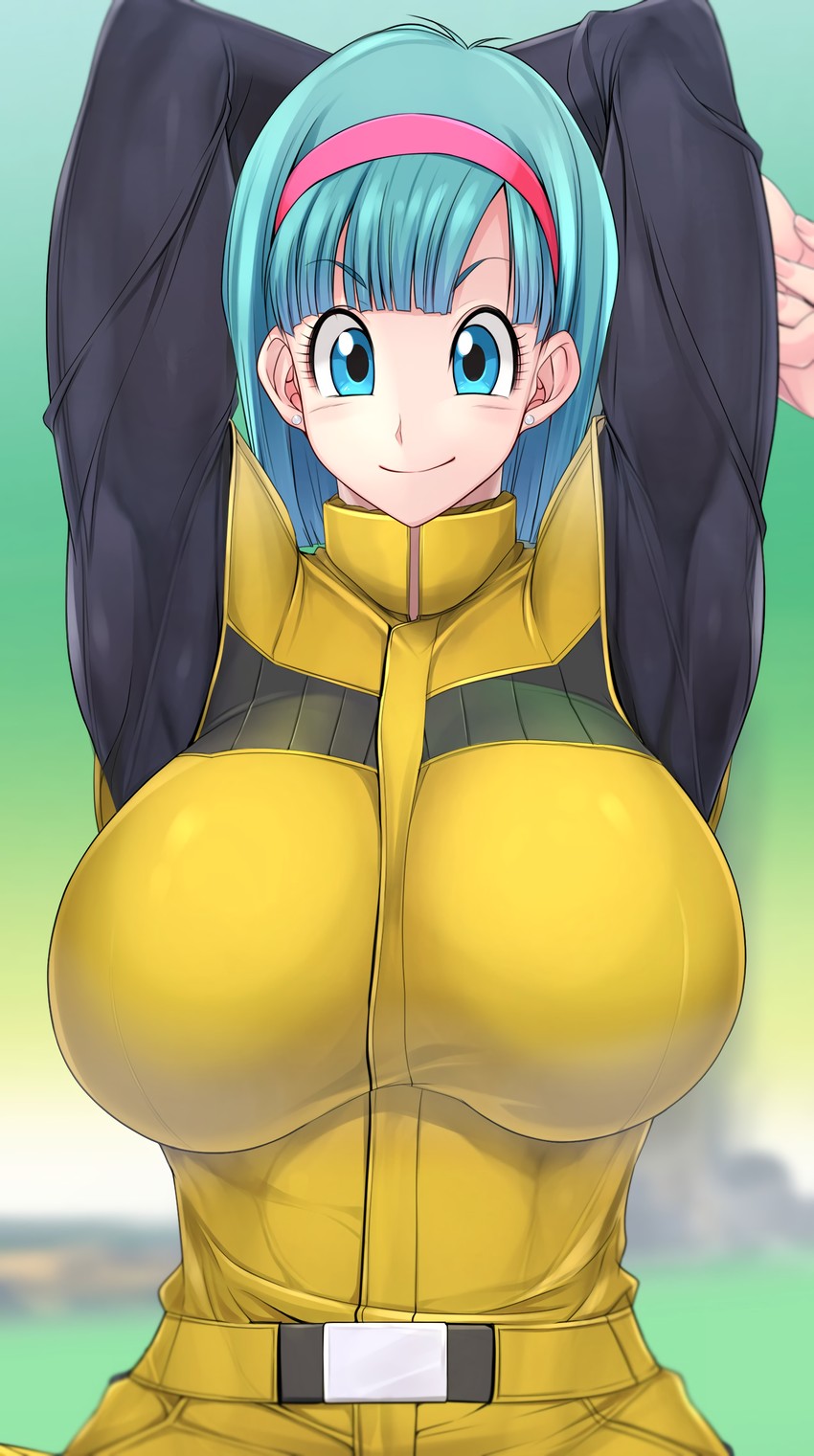 bulma (dragon ball and 1 more) drawn by ruton-niki