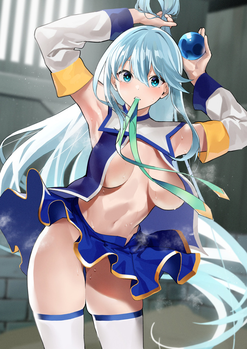 aqua (kono subarashii sekai ni shukufuku wo!) drawn by jikatarou