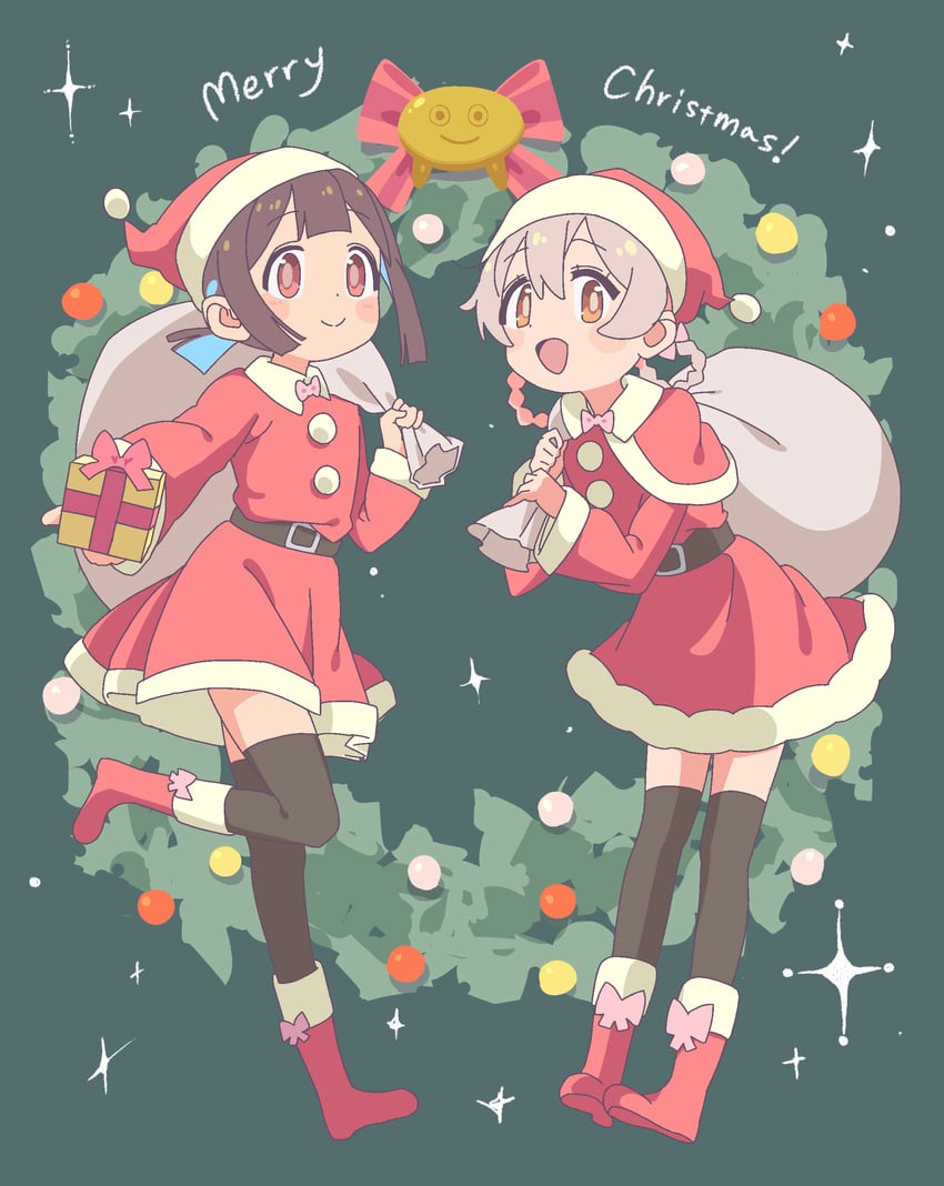 oyama mahiro and hozuki momiji (onii-chan wa oshimai!) drawn by tanpaku_(oqu_2)