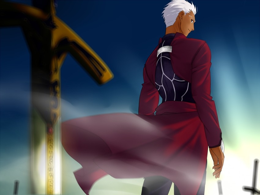 archer (fate and 1 more) drawn by amino_(tn7135)