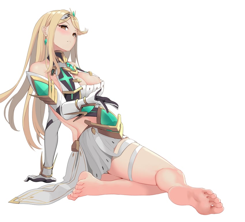 mythra (xenoblade chronicles and 1 more) drawn by sail_(sail-away)