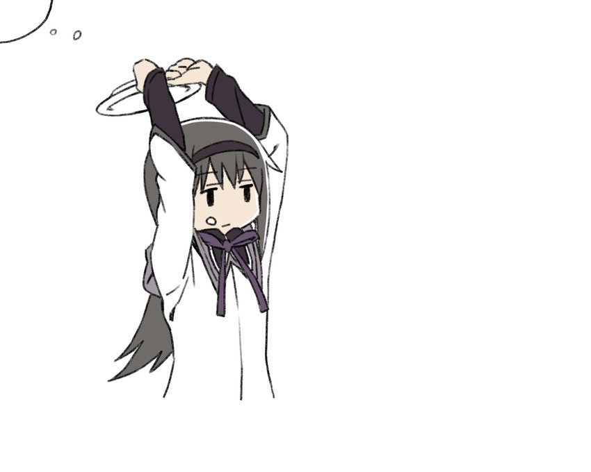 akemi homura (mahou shoujo madoka magica) drawn by oda_takayuki