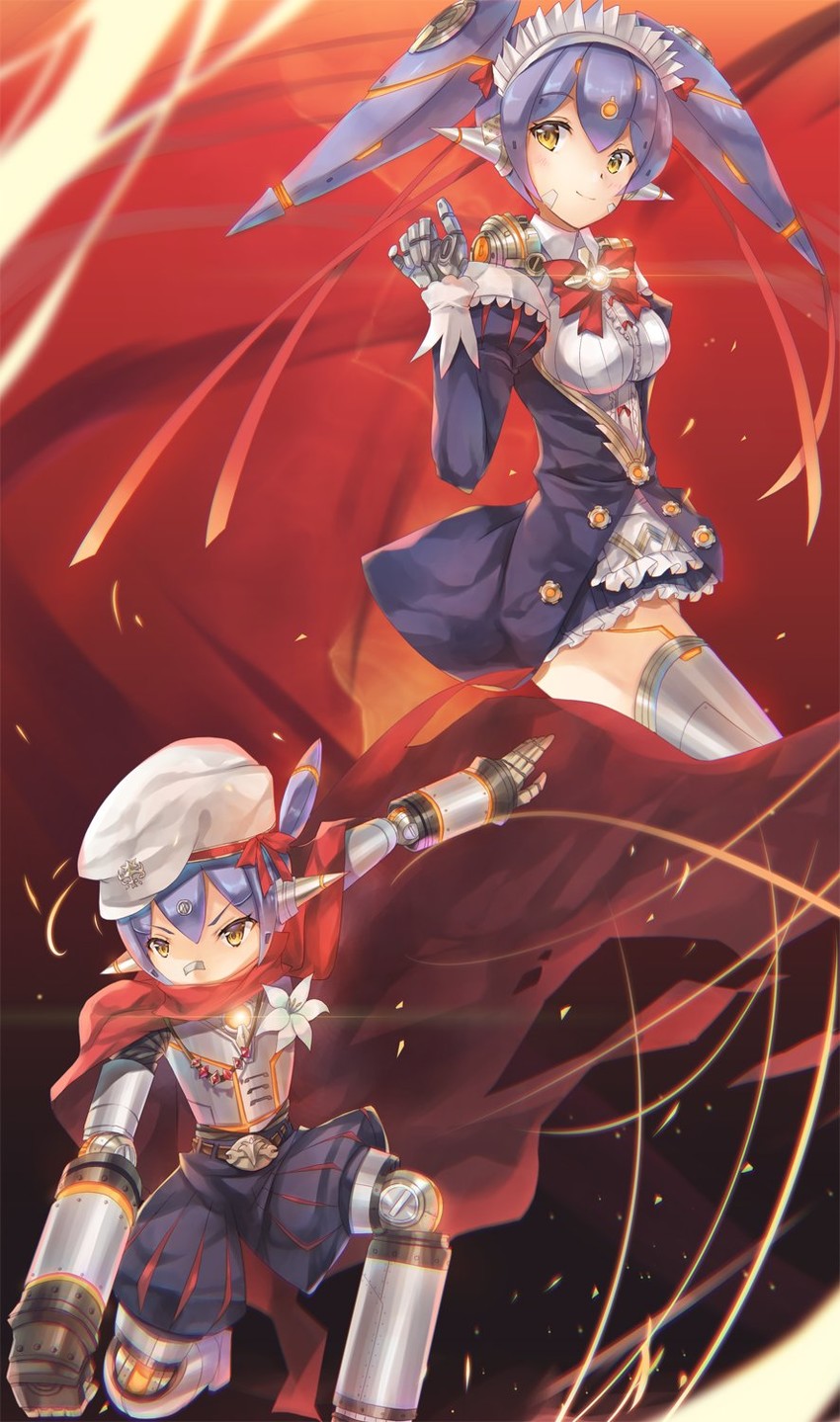 poppi, poppi alpha, and poppi qt (xenoblade chronicles and 1 more) drawn by inoue_takuya_(tactactak)