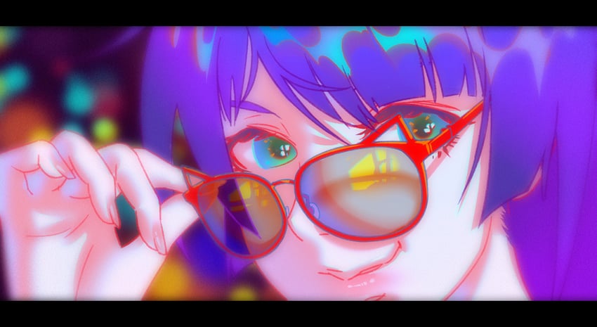 senjougahara hitagi (monogatari and 1 more) drawn by rapa_rachi