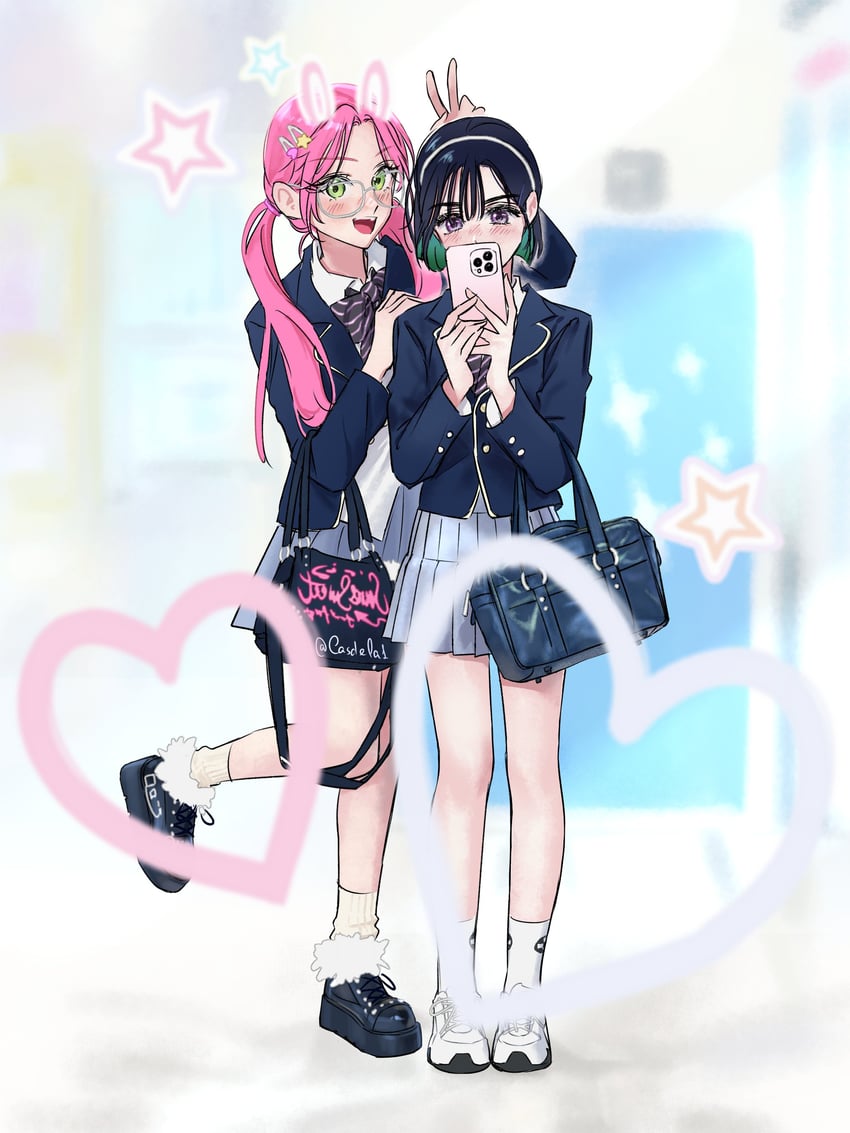 sua and mizi (alien stage) drawn by casdela1