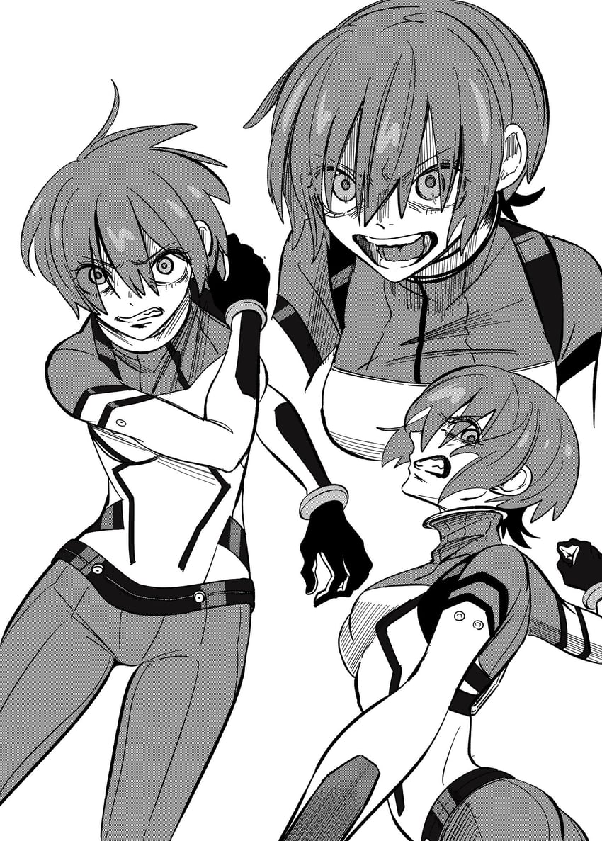 amate yuzuriha (gundam and 1 more) drawn by kimidori_(haruzionmitaka)