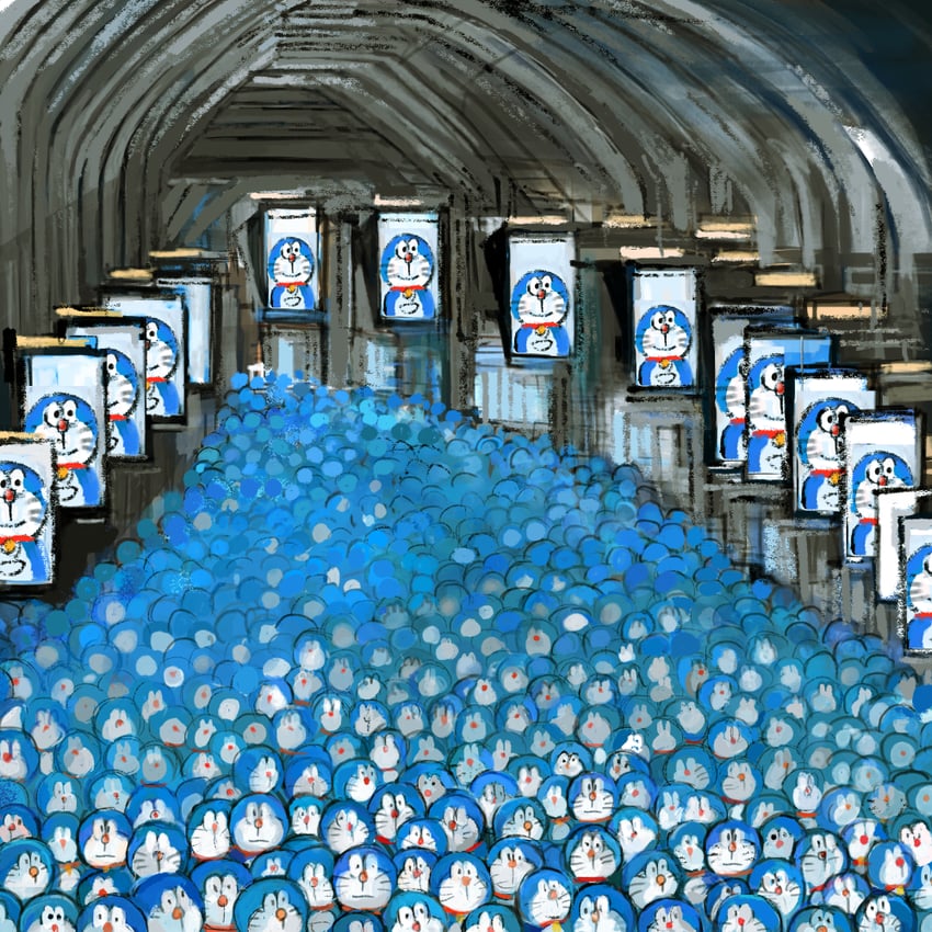 doraemon (doraemon) drawn by mochizuki_tagosaku