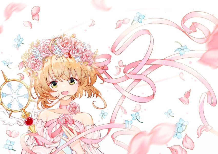kinomoto sakura (cardcaptor sakura and 1 more) drawn by so_tsubasa
