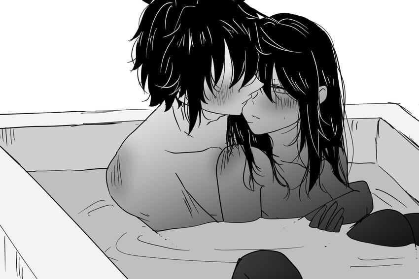 yonagi kei and myoujin araya (act-age) drawn by pb1_p0n
