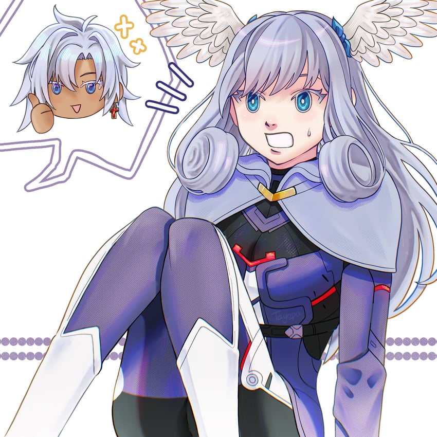 melia antiqua and a (xenoblade chronicles and 2 more) drawn by tayopapayo
